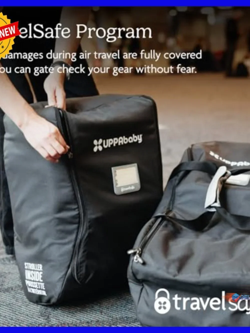 Durable Travel Bag for Minu Stroller - Backpack Style with Storage Pockets